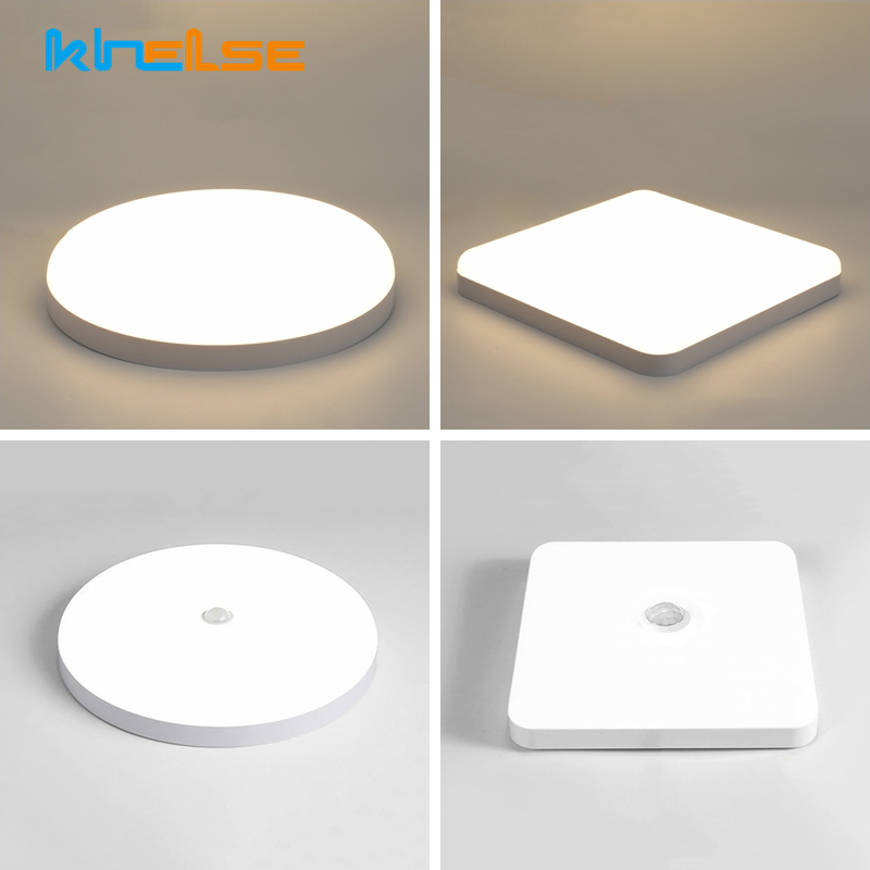 Outdoor Lighting Garage - Plafond LED étanche lampe PIR capteur
