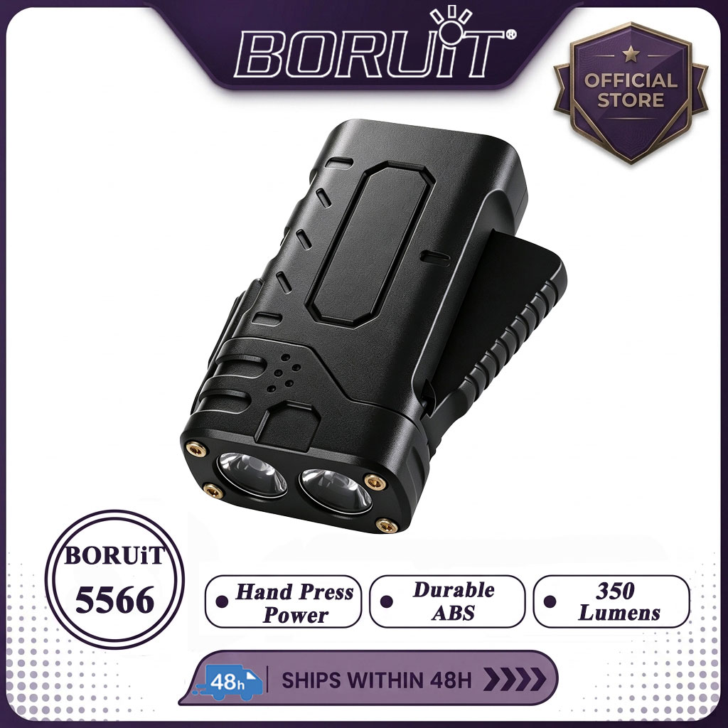 Outdoor Lighting Types - BORUIiT Lampe de poche LED EDC