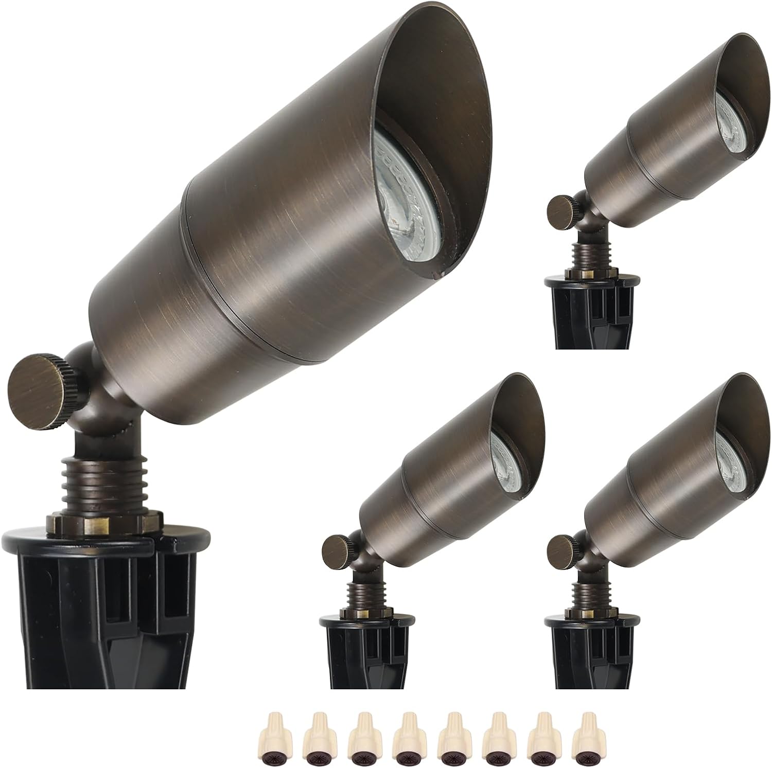 Outdoor Lighting Tree - Projecteurs LED d'extérieur en laiton massif