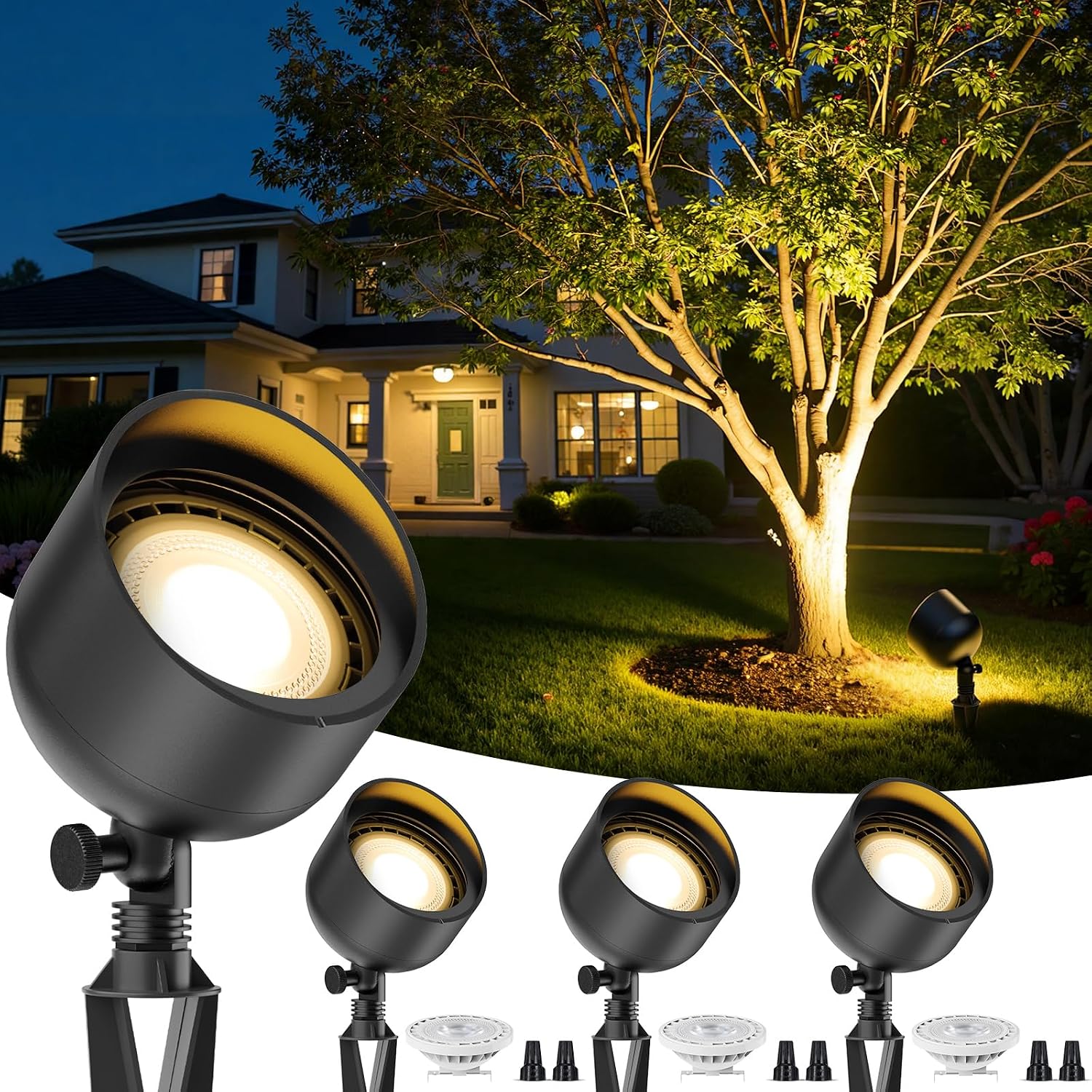 Outdoor Lighting Tree - Projecteur LED paysager basse tension 12V