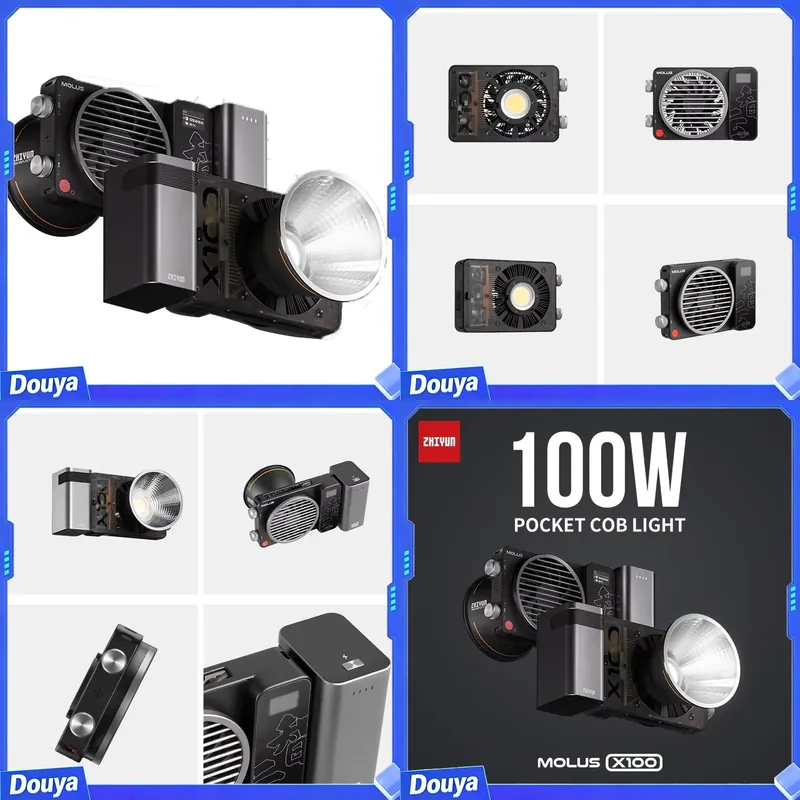 Outdoor Lighting Video - ZHIYUN Molus X100, lampe LED COB
