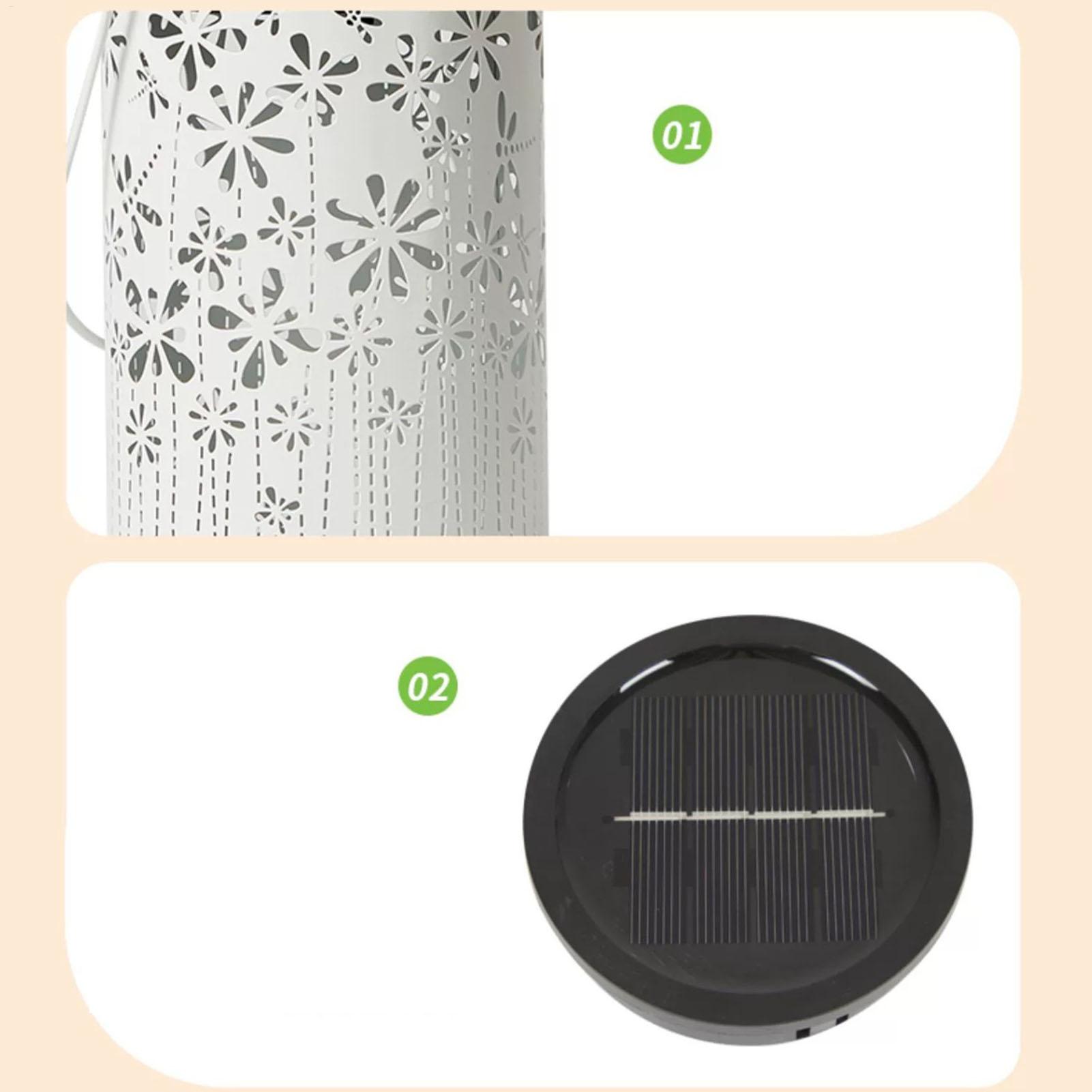 Solar Path Light - Lanternes d'extérieur pour porche, lampes solaires