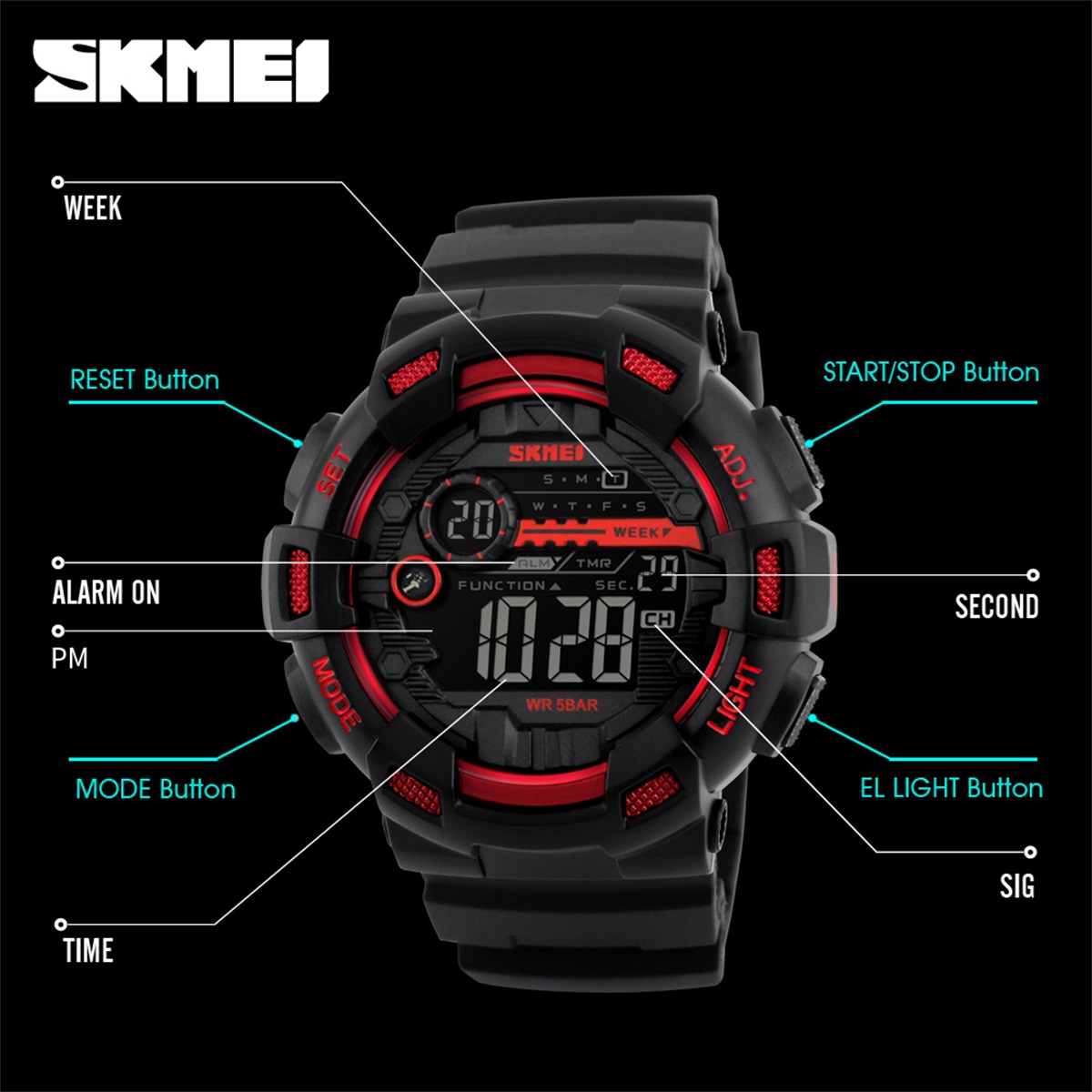 Montre numérique de sport SKME - Outdoor Lighting Collections avis et prix