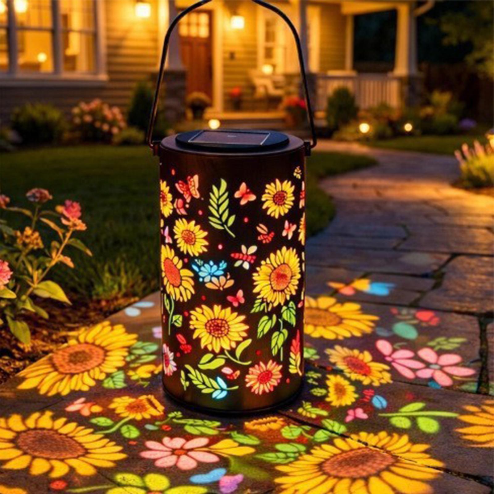 Lanterne solaire en forme de t - Outdoor Lighting Tree avis et prix