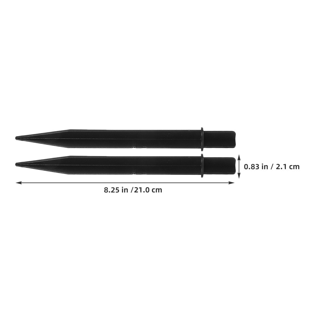 15 Piquets de Fixation Noirs p - Solar Path Light avis et prix