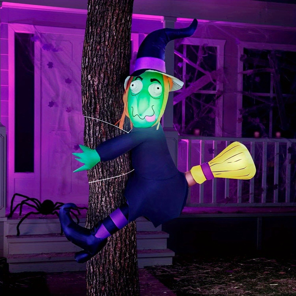 Sorcière gonflable d'Halloween - Outdoor Lighting Tree avis et prix