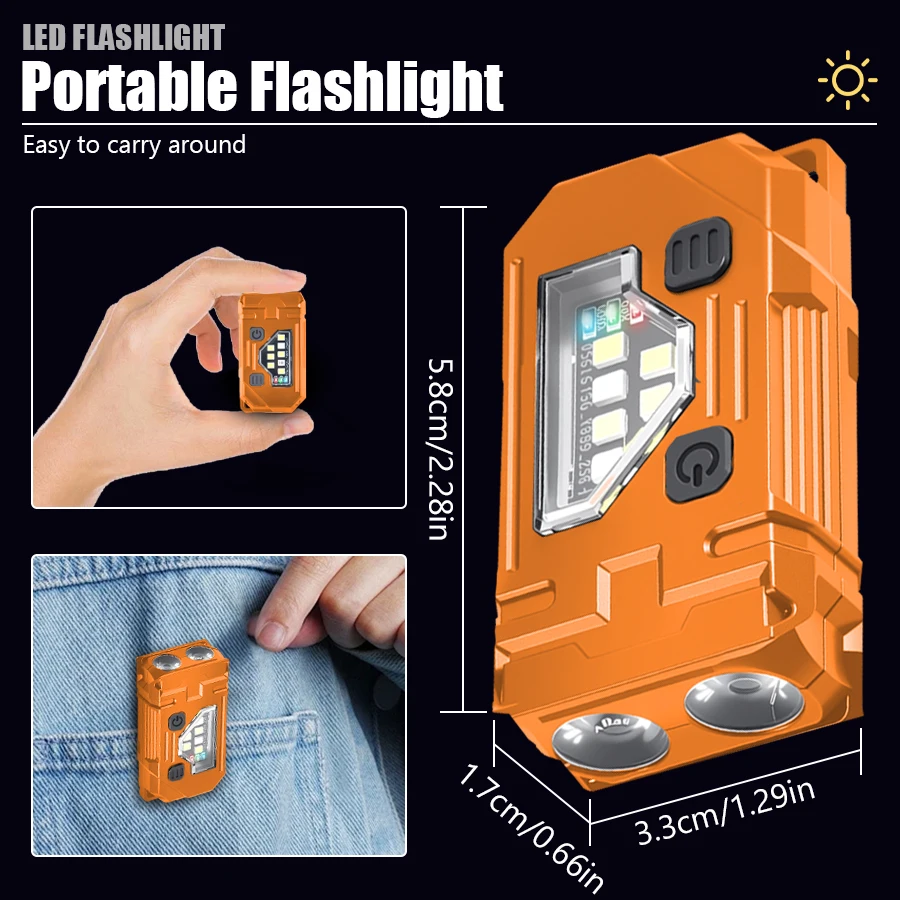 Mini porte-clés EDC lampe de p - Outdoor Lighting Types avis et prix