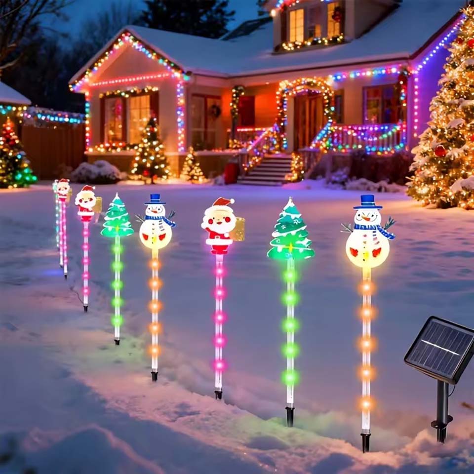 1 ensemble de lampes solaires  - Outdoor Lighting Tree avis et prix