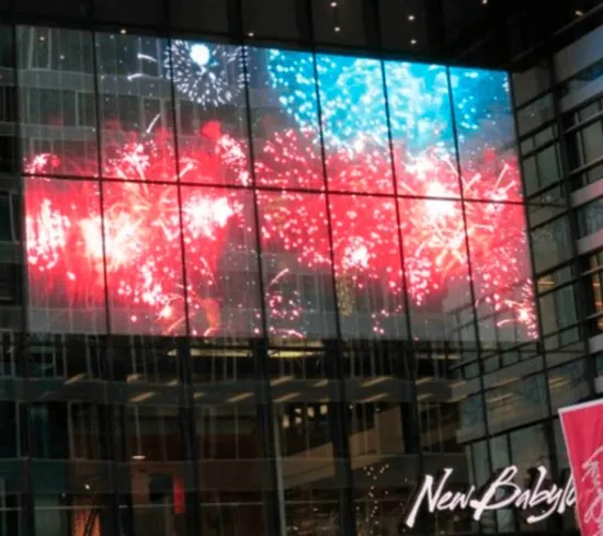 Écran LED transparent super lé - Outdoor Lighting Video avis et prix