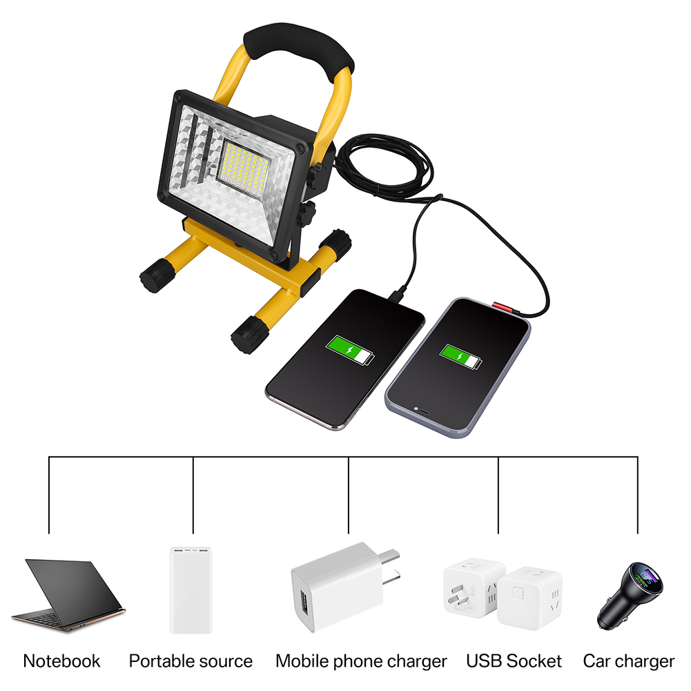 1/2 pièces LED lampe de travai - Outdoor Lighting Garage avis et prix