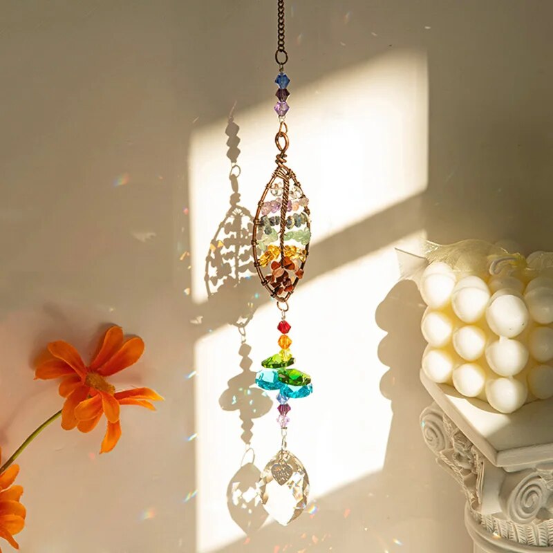 Pendentif en verre de cristal  - Outdoor Lighting Tree avis et prix