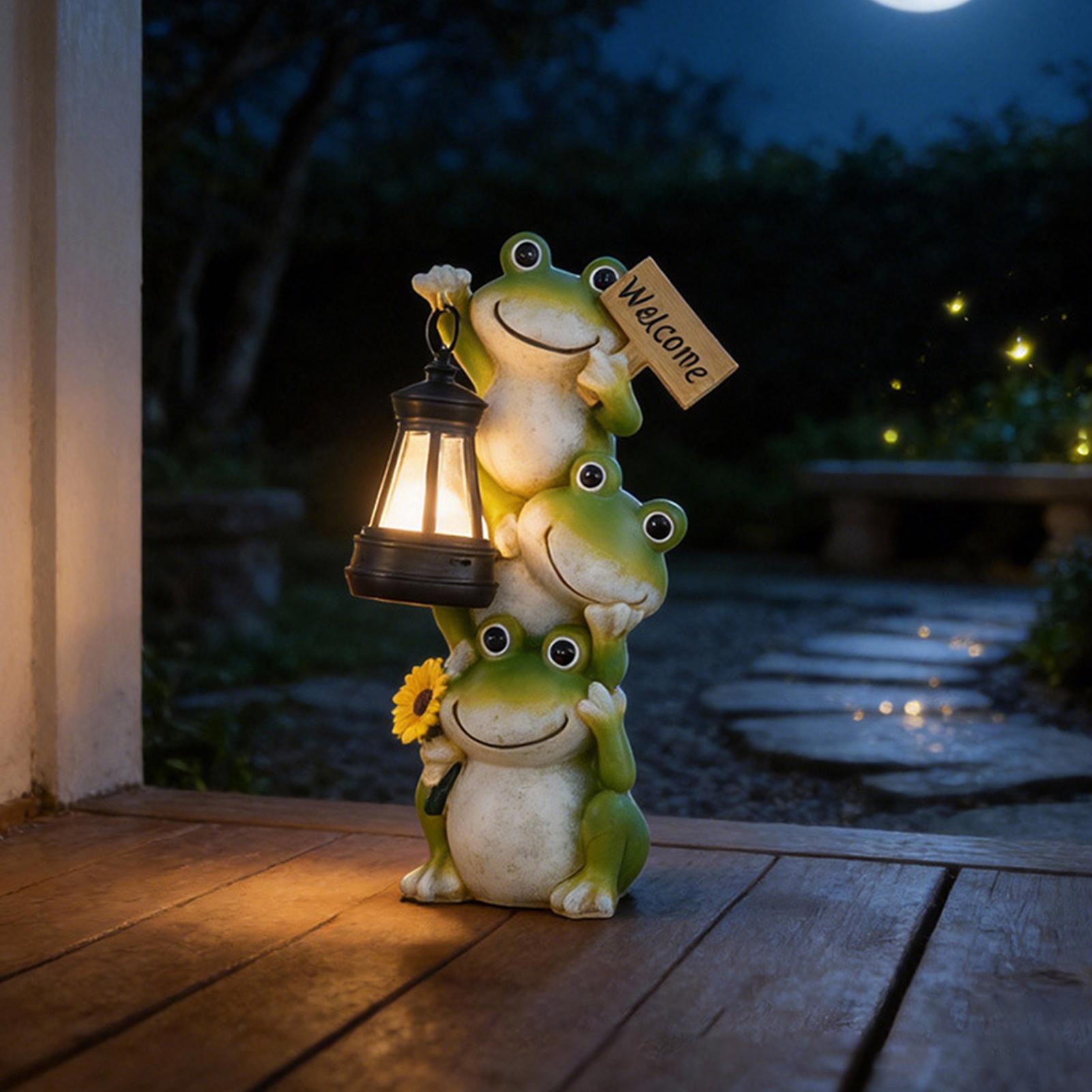 Lampe solaire de jardin en for - Solar Path Light avis et prix