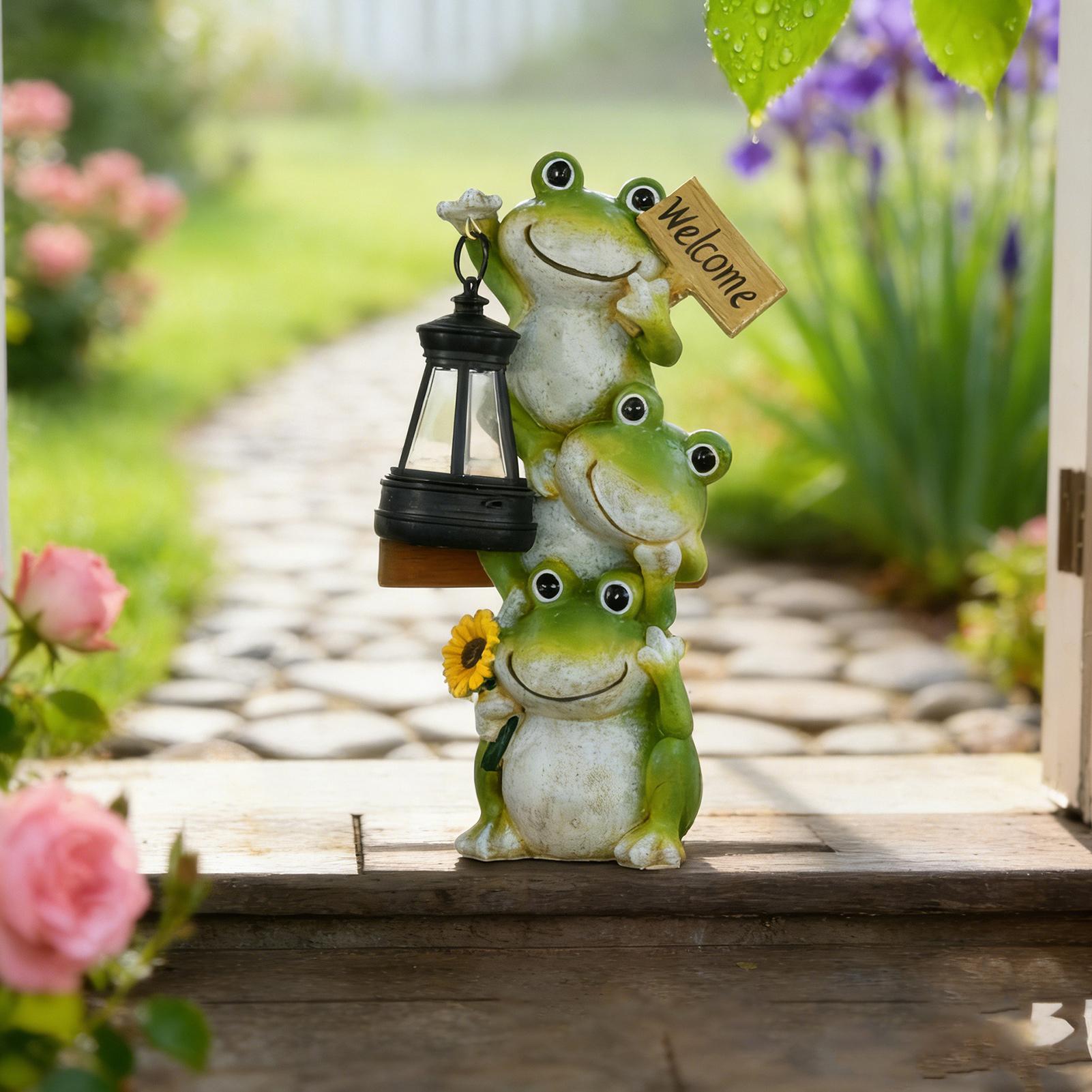 Lampe solaire de jardin en for - Solar Path Light avis et prix