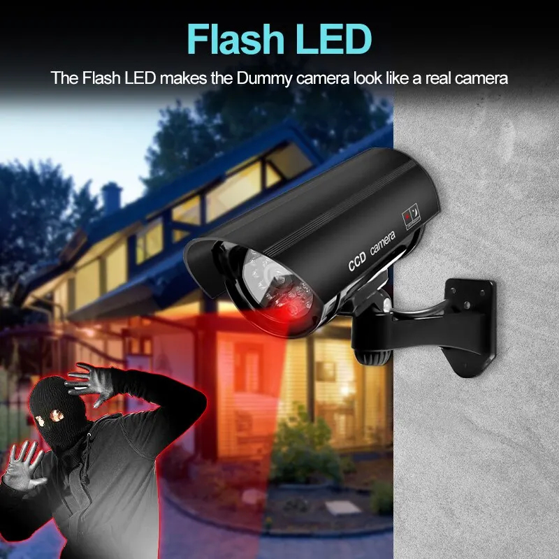 1 caméra de sécurité factice é - Outdoor Lighting Video avis et prix