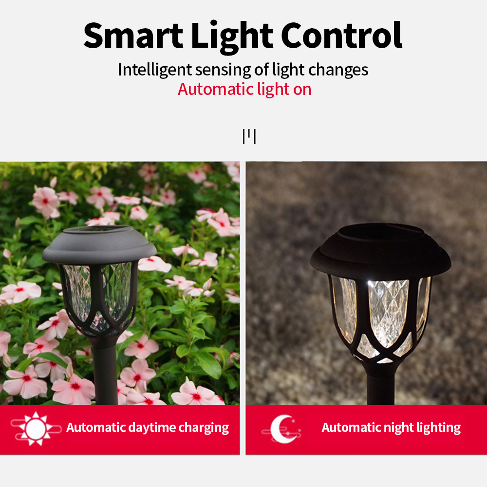 Lampe solaire LED pour cour, é - Solar Path Light avis et prix