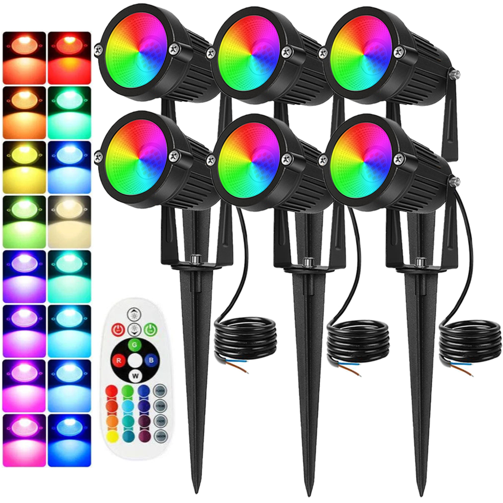 Éclairage paysager RGBW 10W av - Outdoor Lighting Tree avis et prix