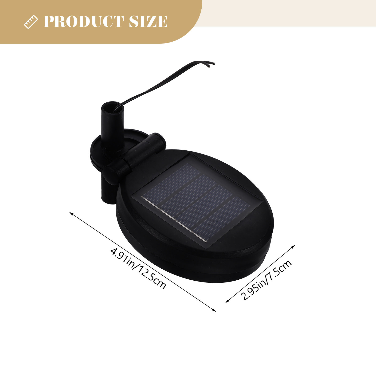 Mini panneau solaire de rempla - Photocell Outdoor Lighting avis et prix