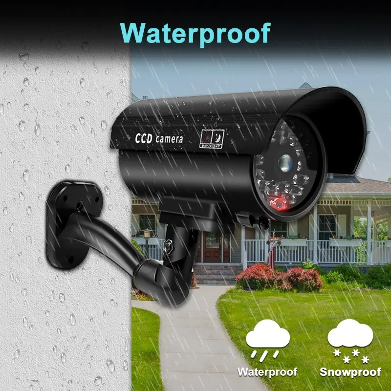 1 caméra de sécurité factice é - Outdoor Lighting Video avis et prix