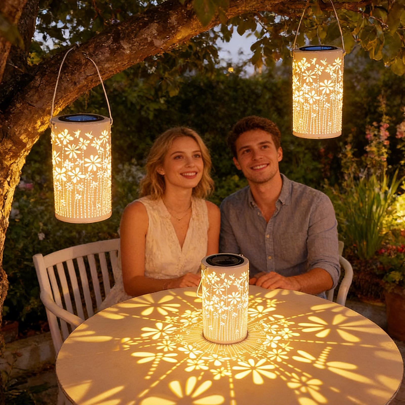 Lampes solaires colorées en mé - Solar Path Light avis et prix