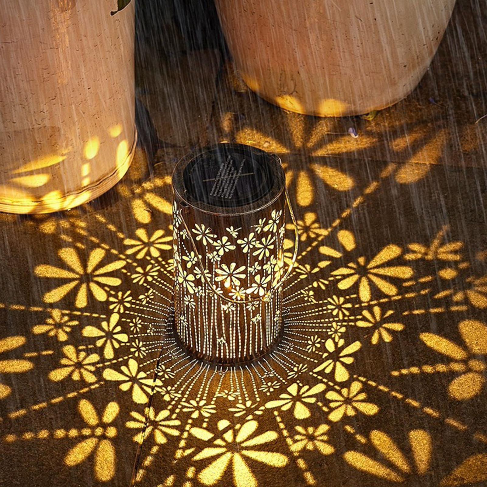 Lampes solaires colorées en mé - Solar Path Light avis et prix