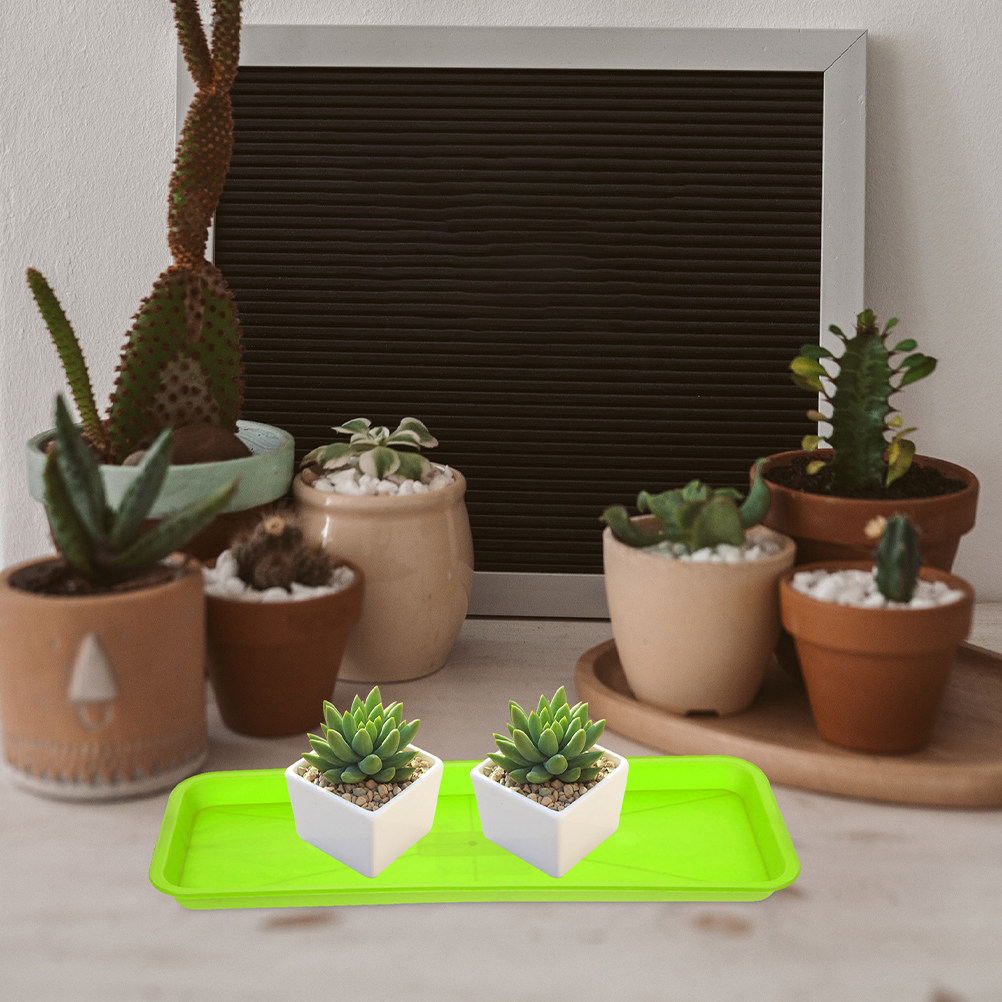 Lot de 5 plateaux rectangulair - Outdoor Lighting Collections avis et prix