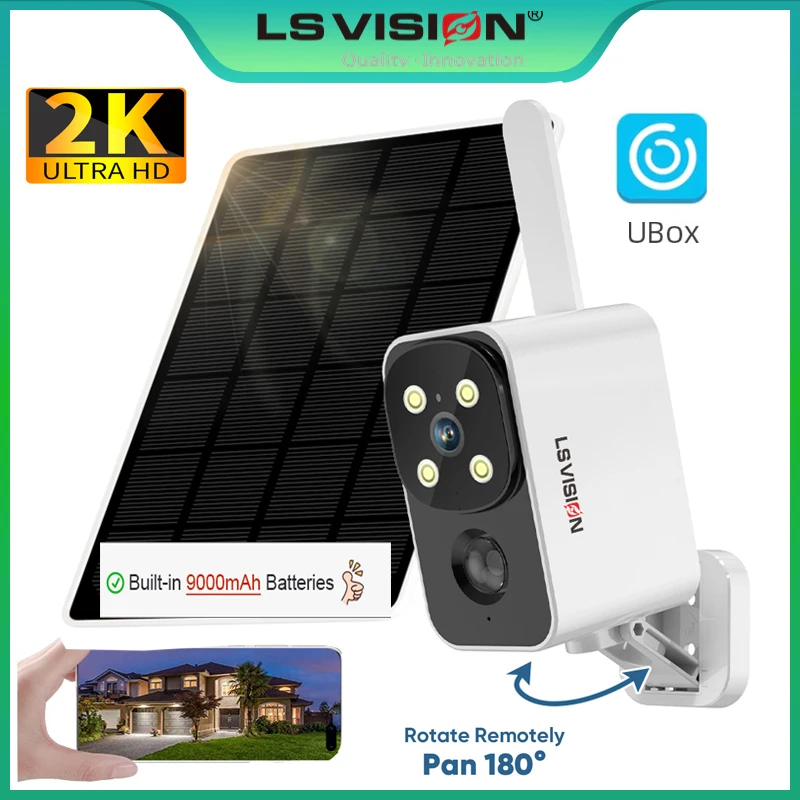 LS VISION caméra solaire extér - Outdoor Lighting Video avis et prix