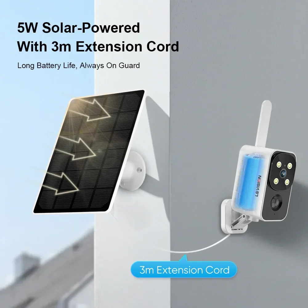 LS VISION caméra solaire extér - Outdoor Lighting Video avis et prix