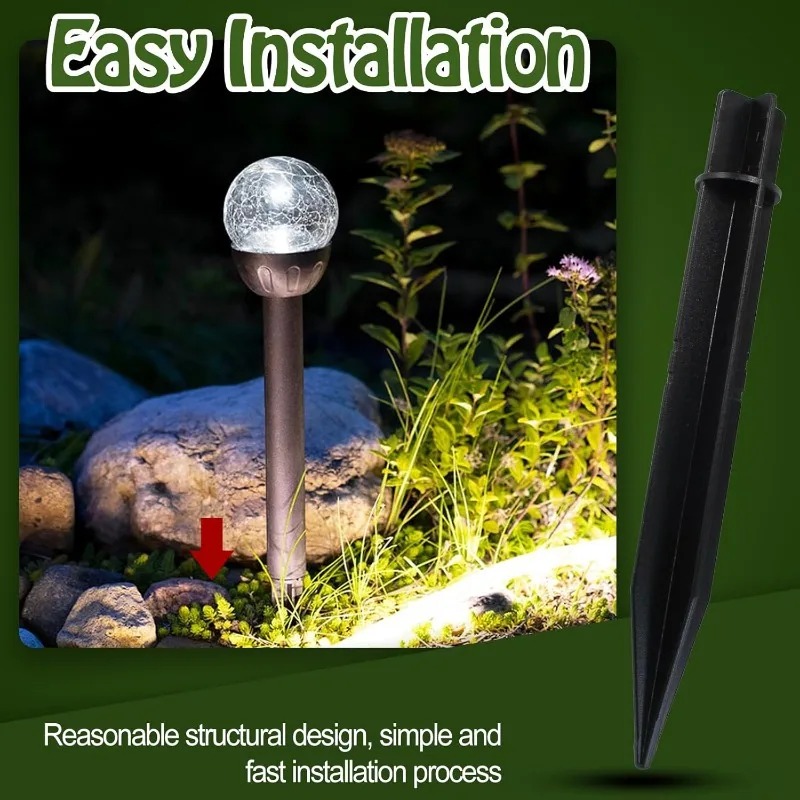 Lampes solaires de jardin, piq - Outdoor Lighting Ground Fixtures avis et prix