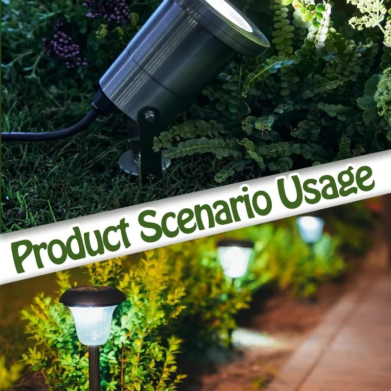 Lampes solaires de jardin, piq - Outdoor Lighting Ground Fixtures avis et prix