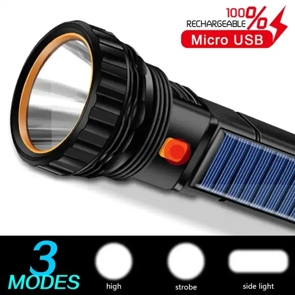 Lampe torche solaire LED multi - Outdoor Lighting Types avis et prix