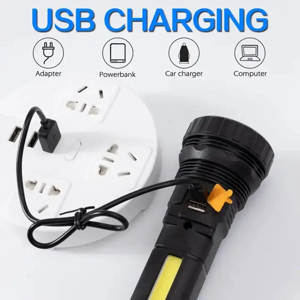 Lampe torche solaire LED multi - Outdoor Lighting Types avis et prix