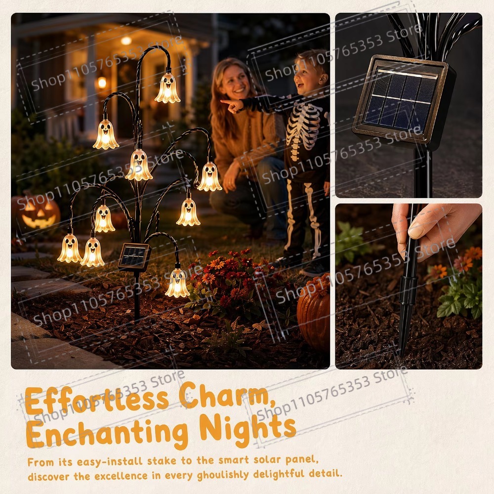 Lanterne solaire d'Halloween p - Outdoor Lighting Tree avis et prix