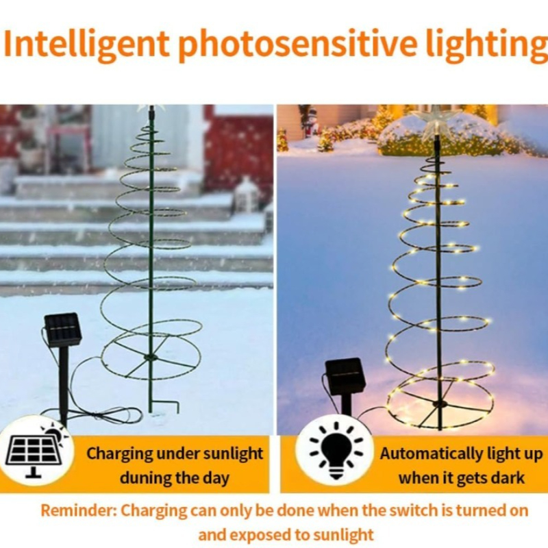 Lumières d'arbre LED solaires  - Outdoor Lighting Tree avis et prix