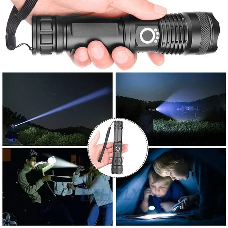 Lampe de poche LED haute puiss - Outdoor Lighting Types avis et prix