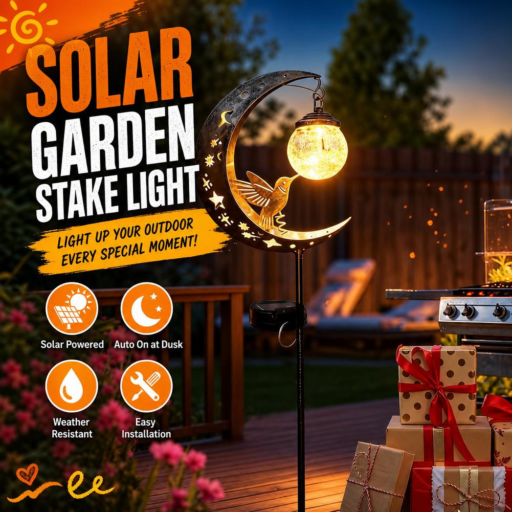 Lampe solaire de jardin en fer - Solar Path Light avis et prix